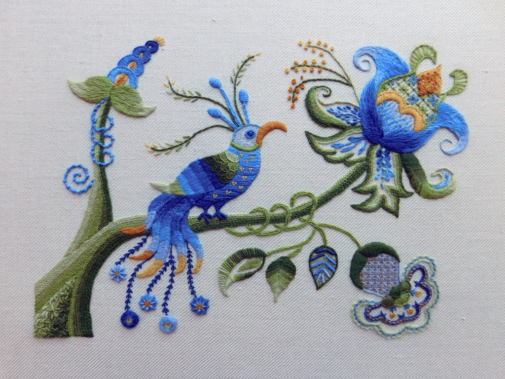 Crewel - An embroidery with history - Hand Embroidery