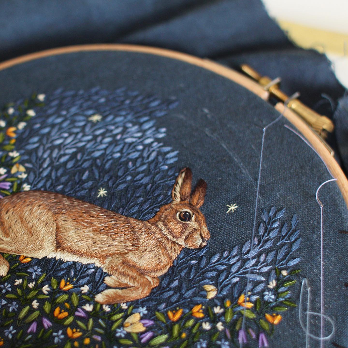 Needle Painting: The Art of Painting with Thread - Hand Embroidery